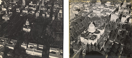 Aerial Photos of the State Capitol Building (1948)