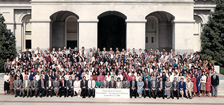 finance staff photo 1988