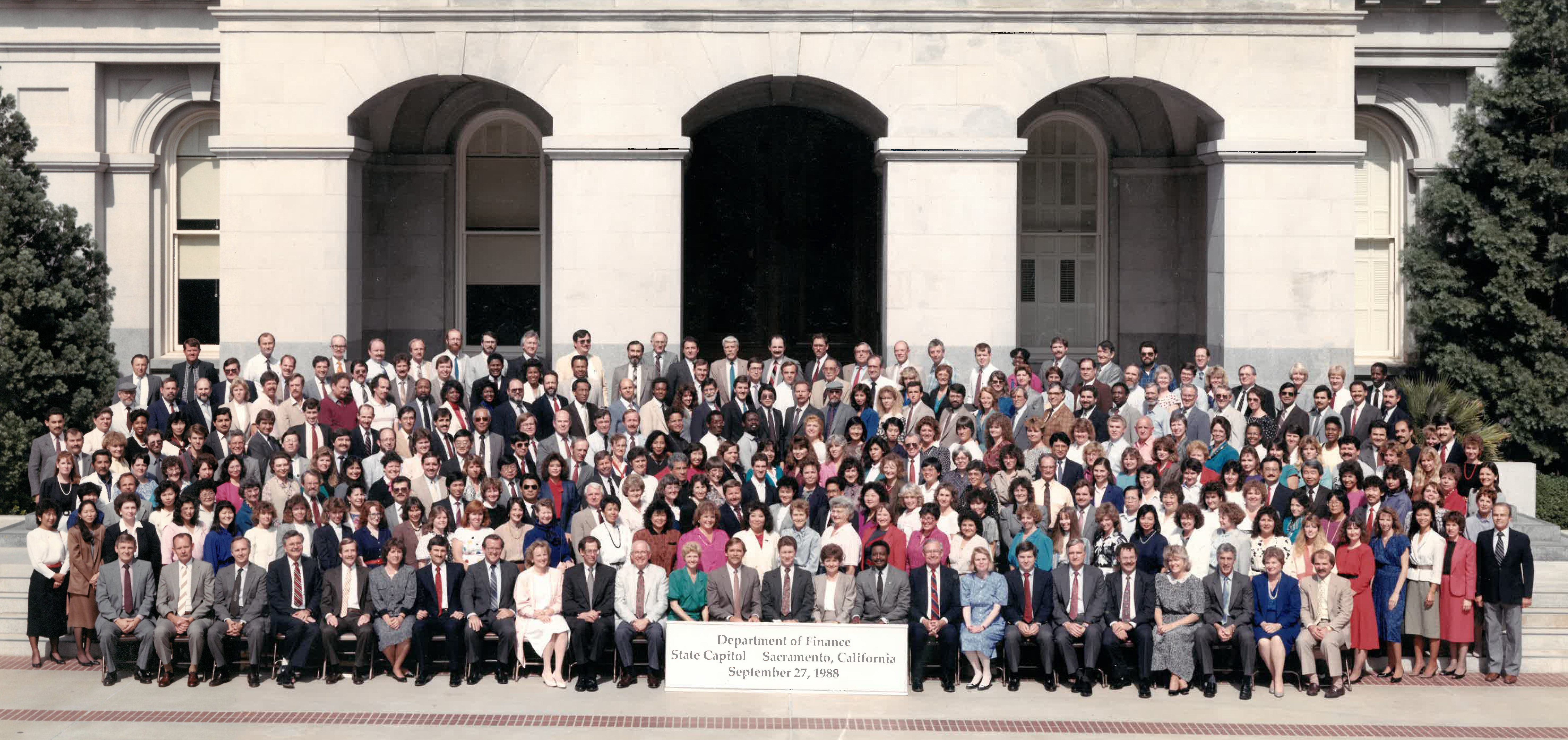 finance staff photo 1988