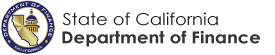 California Department of Finance Logo