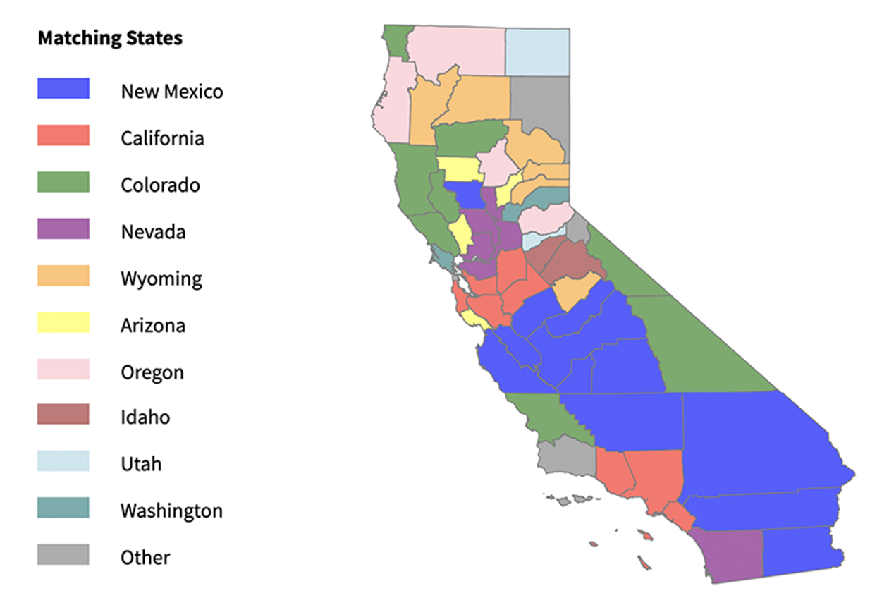 County California Map